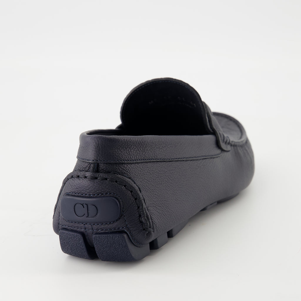 Mocassins Loafer Odéon Dior Azul escuro Homme