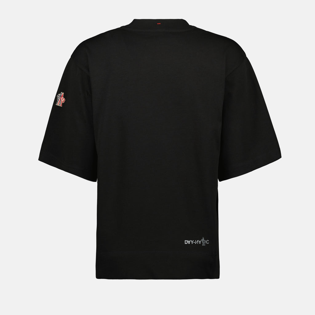 T-shirts Cotton Logo T-Shirt Moncler Grenoble Black Femme
