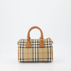 Bolsos bandolera Petit sac Bowling à carreaux Burberry Beige Femme