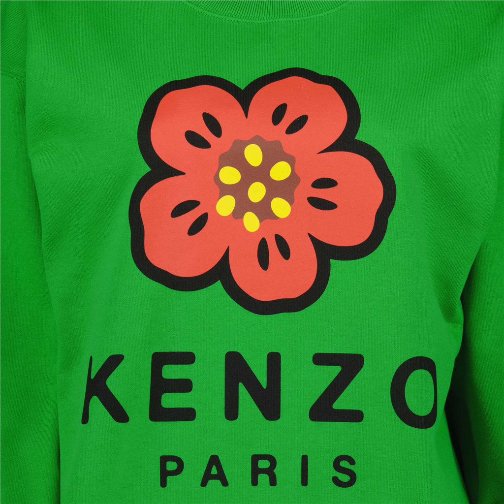 Sweatshirts FC62SW0114ME 57 grass green Kenzo Vert Femme