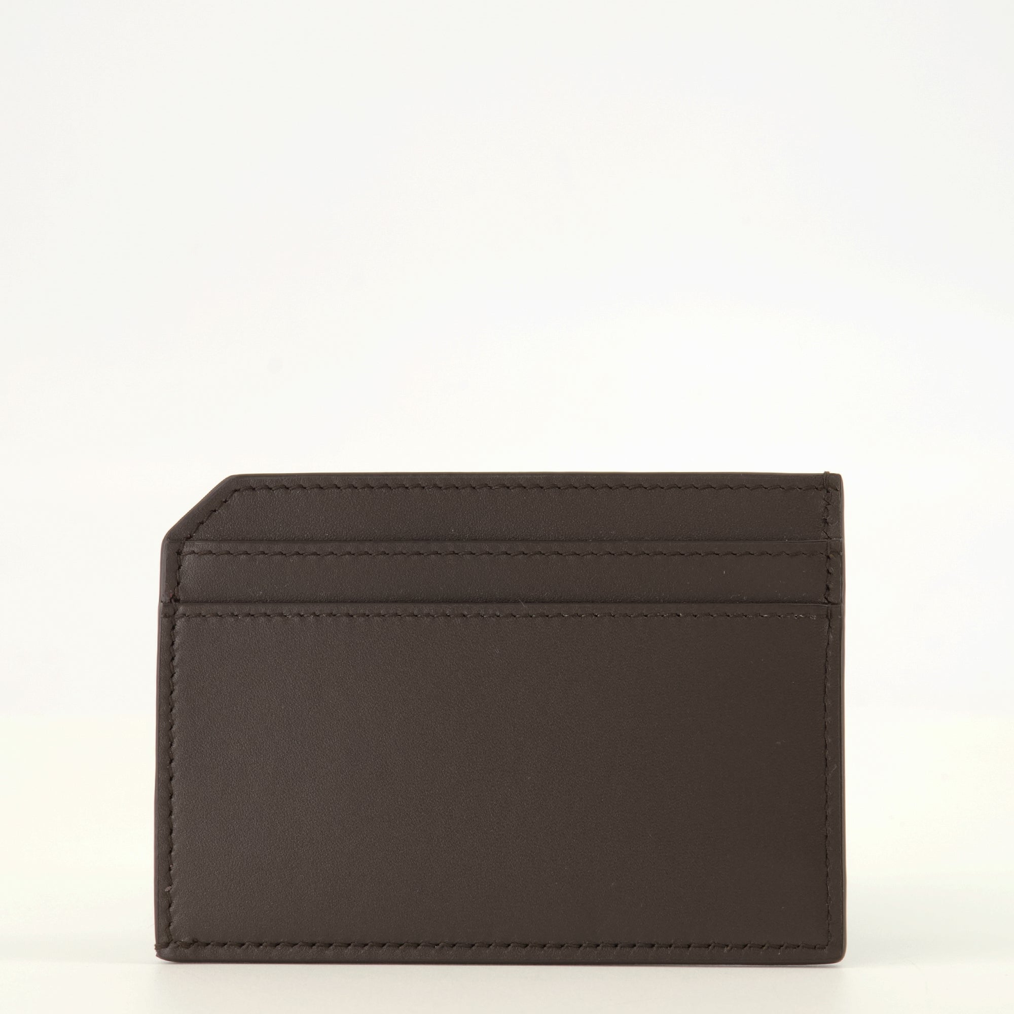 Petite maroquinerie Brauner Lederkartenhalter Saint Laurent Paris Saint Laurent Marron Homme