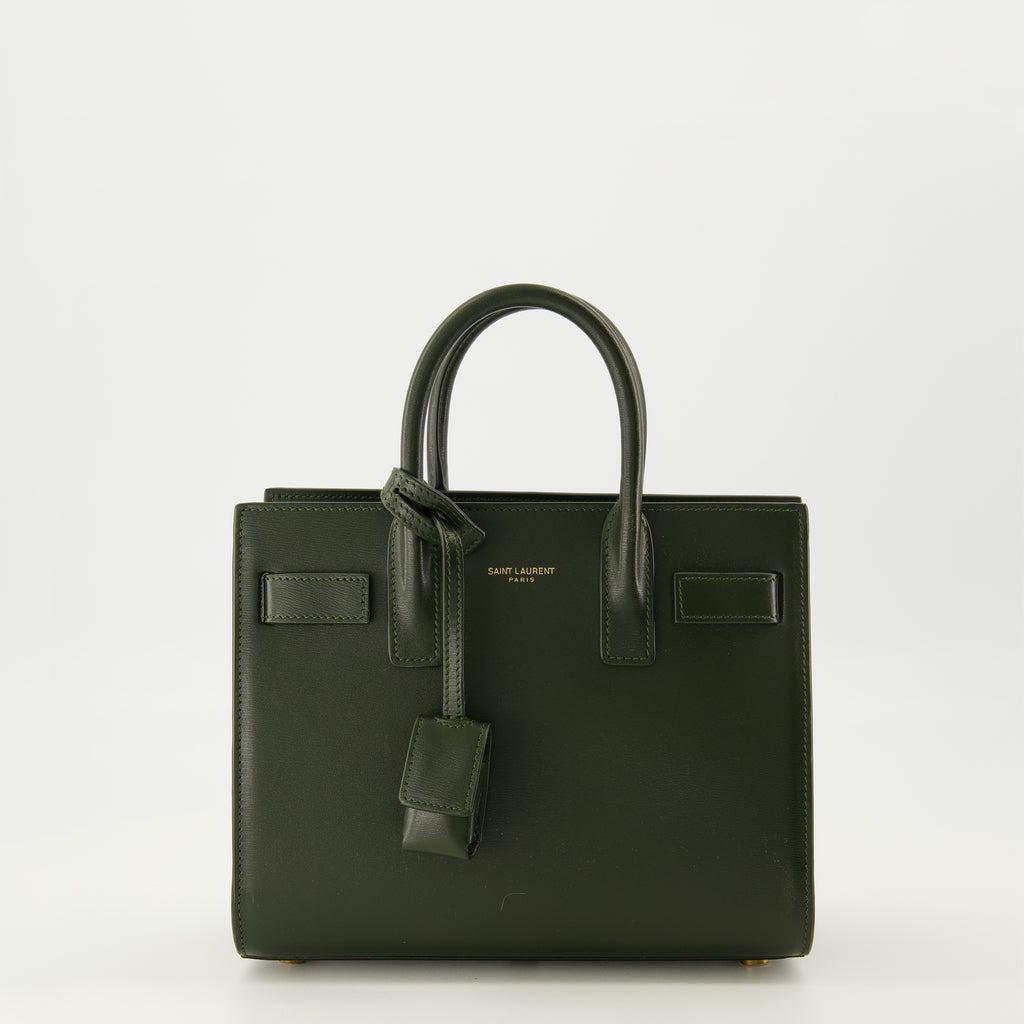 Image de l'article Sac de jour nano de la marque Saint Laurent pour Femme - Saison Automne-Hiver 2025 - Vue de Face