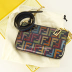 Image of the multicolored Baguette clutch bag by Fendi for Women - Spring-Summer 2026 - Detailed View_2