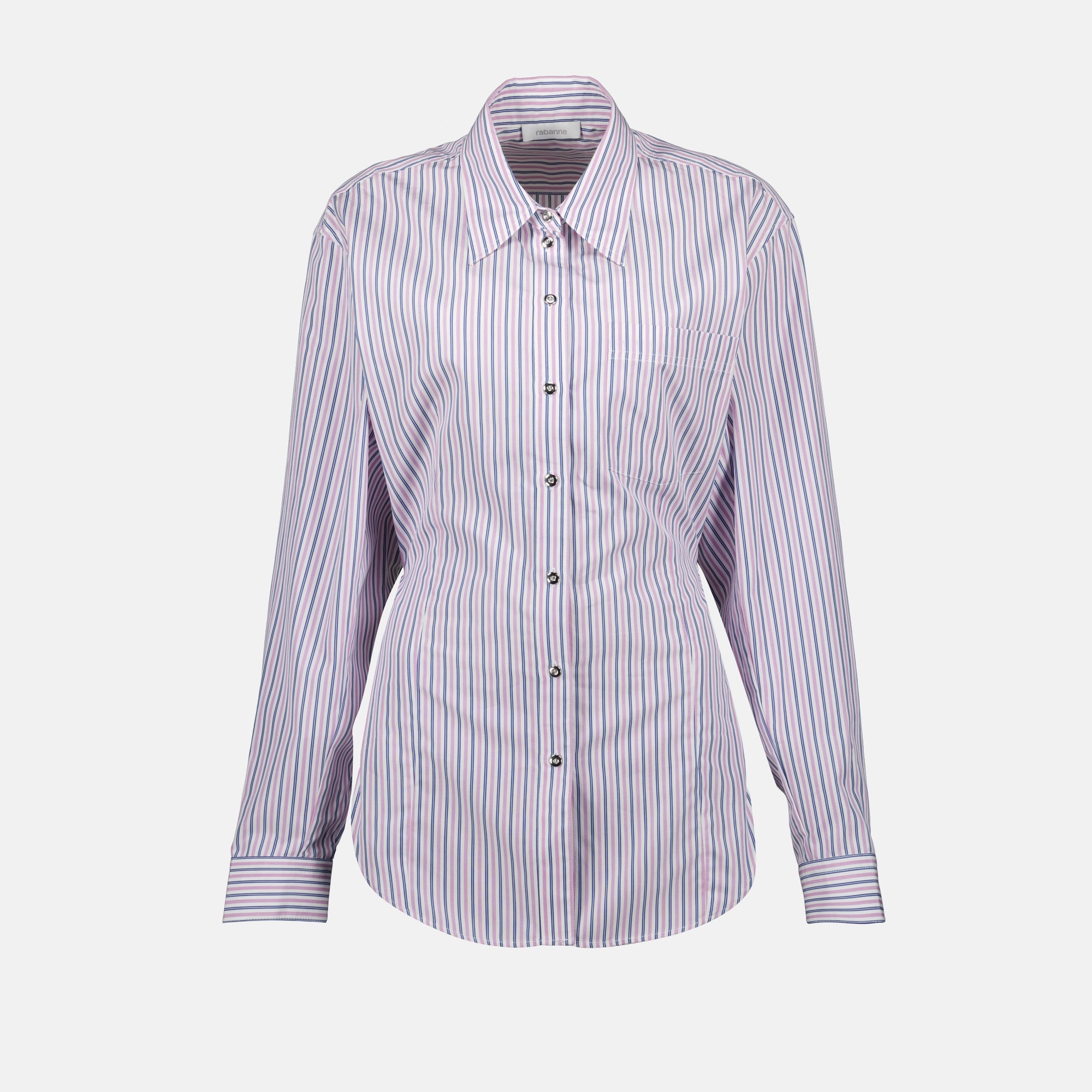 Chemises Chemise à rayures Rabanne Violet Femme