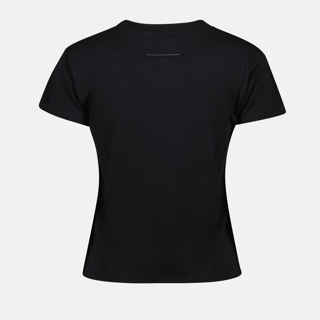 T-shirts T-shirt Numeric noir Mm6 Noir Femme