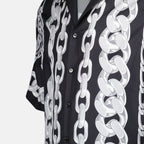Hemden Medusa Chains Shirt Versace Schwarz Homme