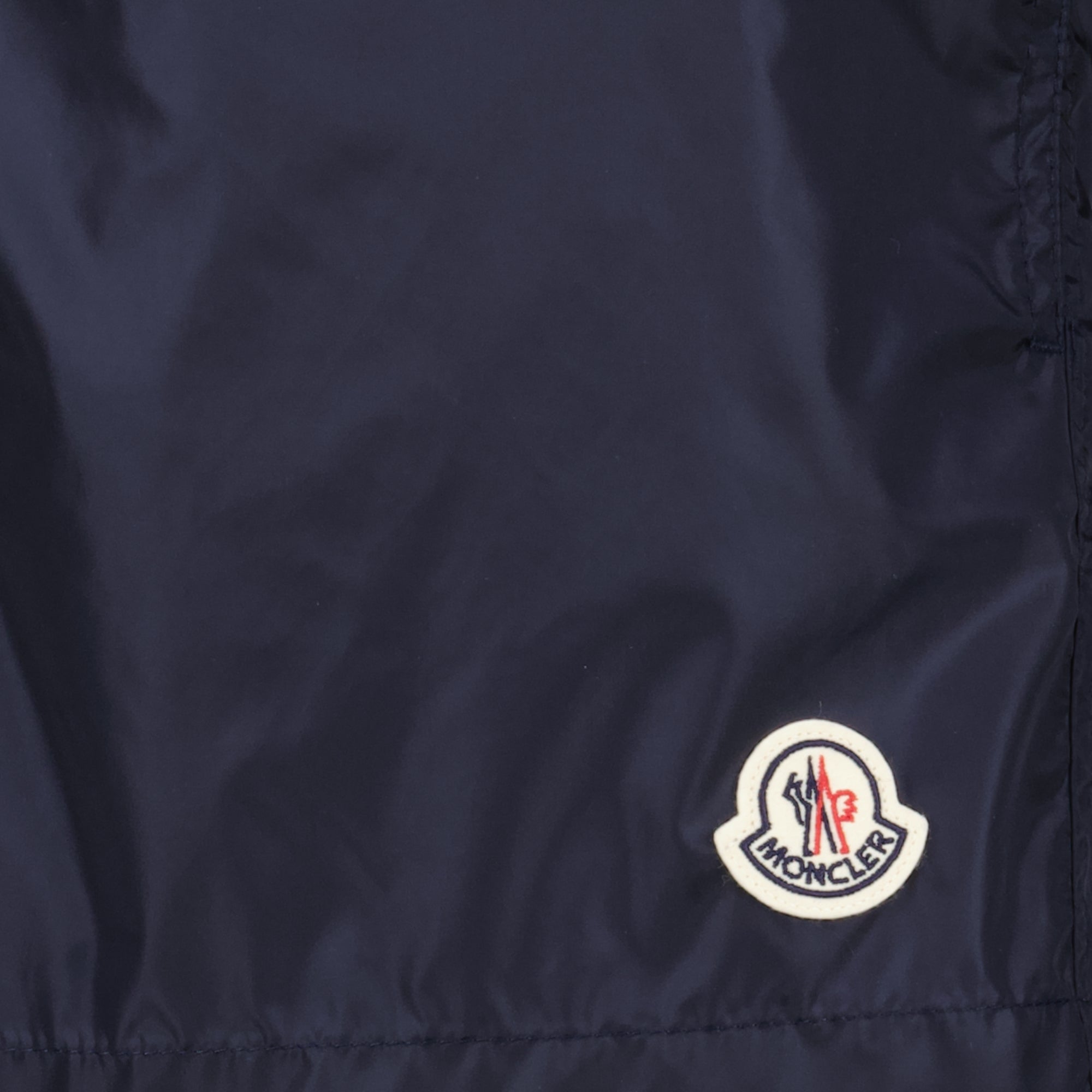Beachwear ネイビー ロゴ スイムショーツ Moncler Bleu foncé Homme