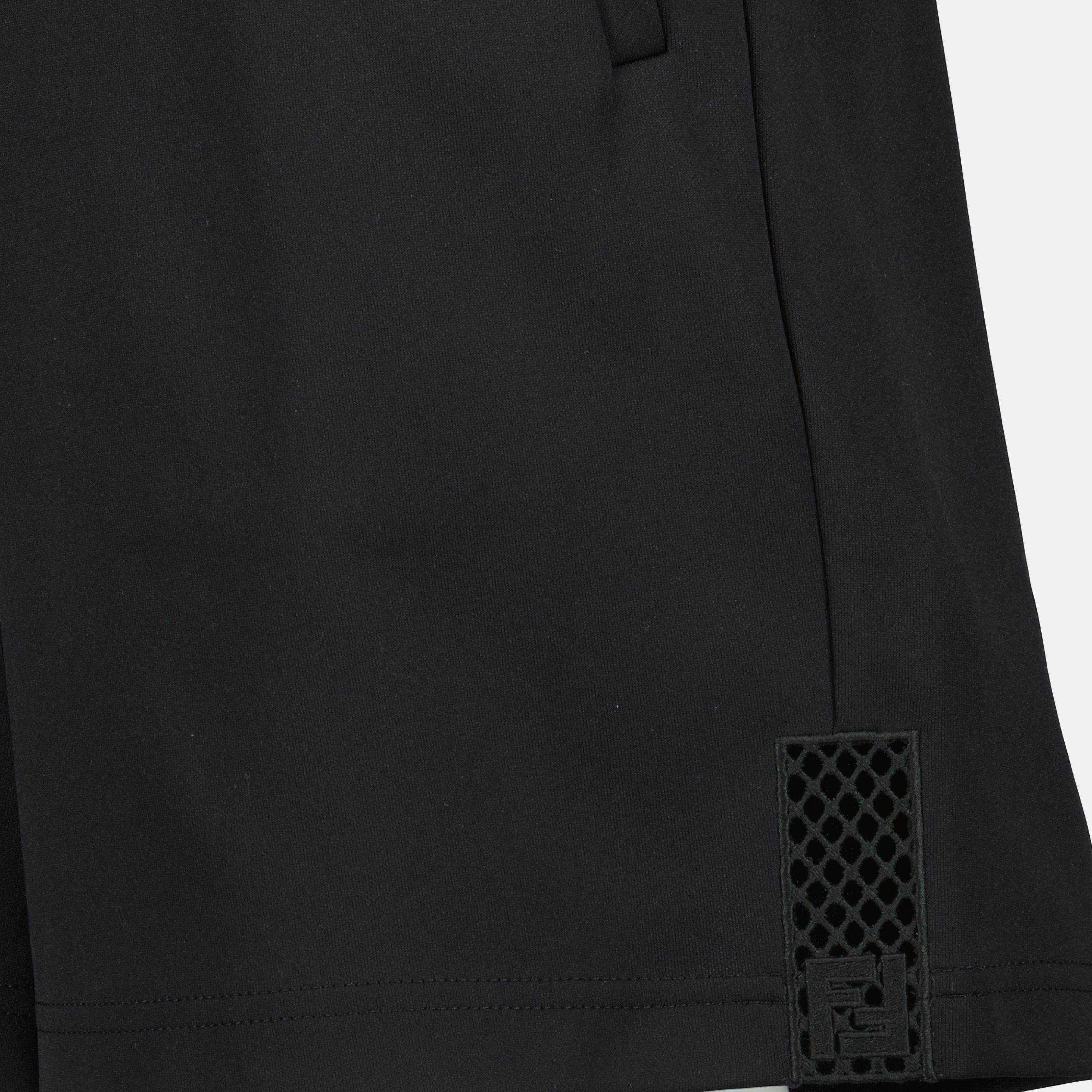 Image de l'article Short en coton noir de la marque Fendi pour Homme - Saison Printemps-Été 2026 - Vue détaillée_2