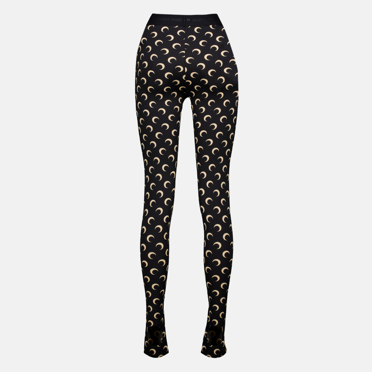 Pantalons Leeging imprimé Moon Marine Serre Noir Femme