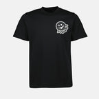 Camisetas T-shirt noir à logo Moncler Preto Homme