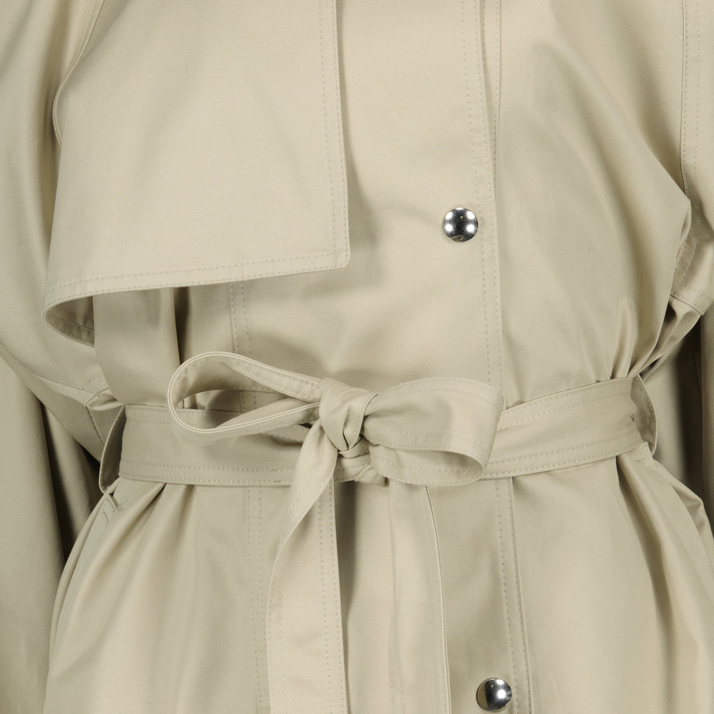 Manteaux Trench court à col montant beige Iro Beige Femme