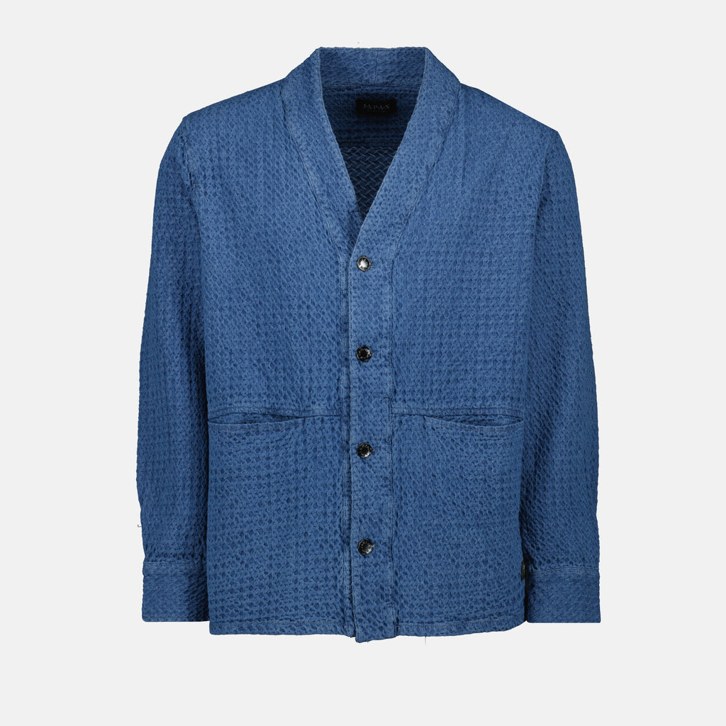 Camisas Camisa Atsuo Japan Rag Azul escuro Homme