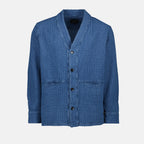 Camisas Camisa Atsuo Japan Rag Azul escuro Homme