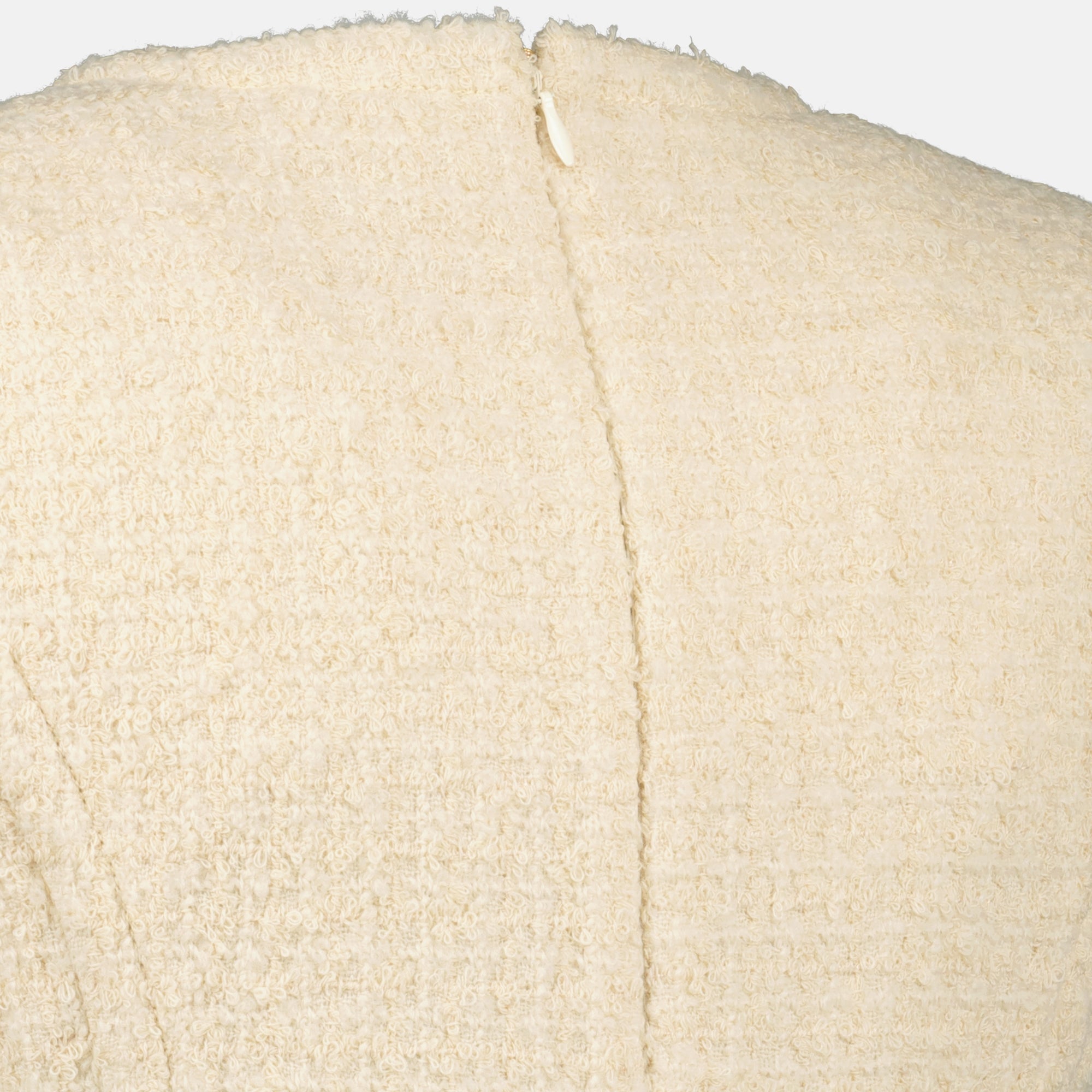 Immagine del vestito in tweed con volant del marchio Patou per donna - Stagione Autunno-Inverno 2025 - Vista Dettagliata_2