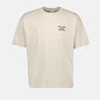 Camisetas T-Shirt Slogan Bege Drole De Monsieur Bege Homens