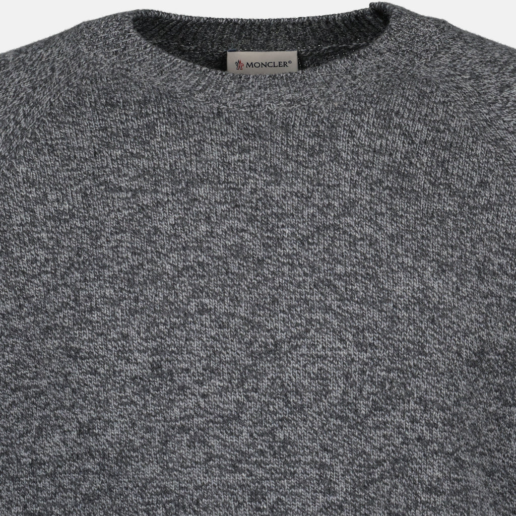 Bild des Moncler Herrenpullovers aus Wolle und Kaschmir - Herbst-Winter 2025 - Detailansicht_2