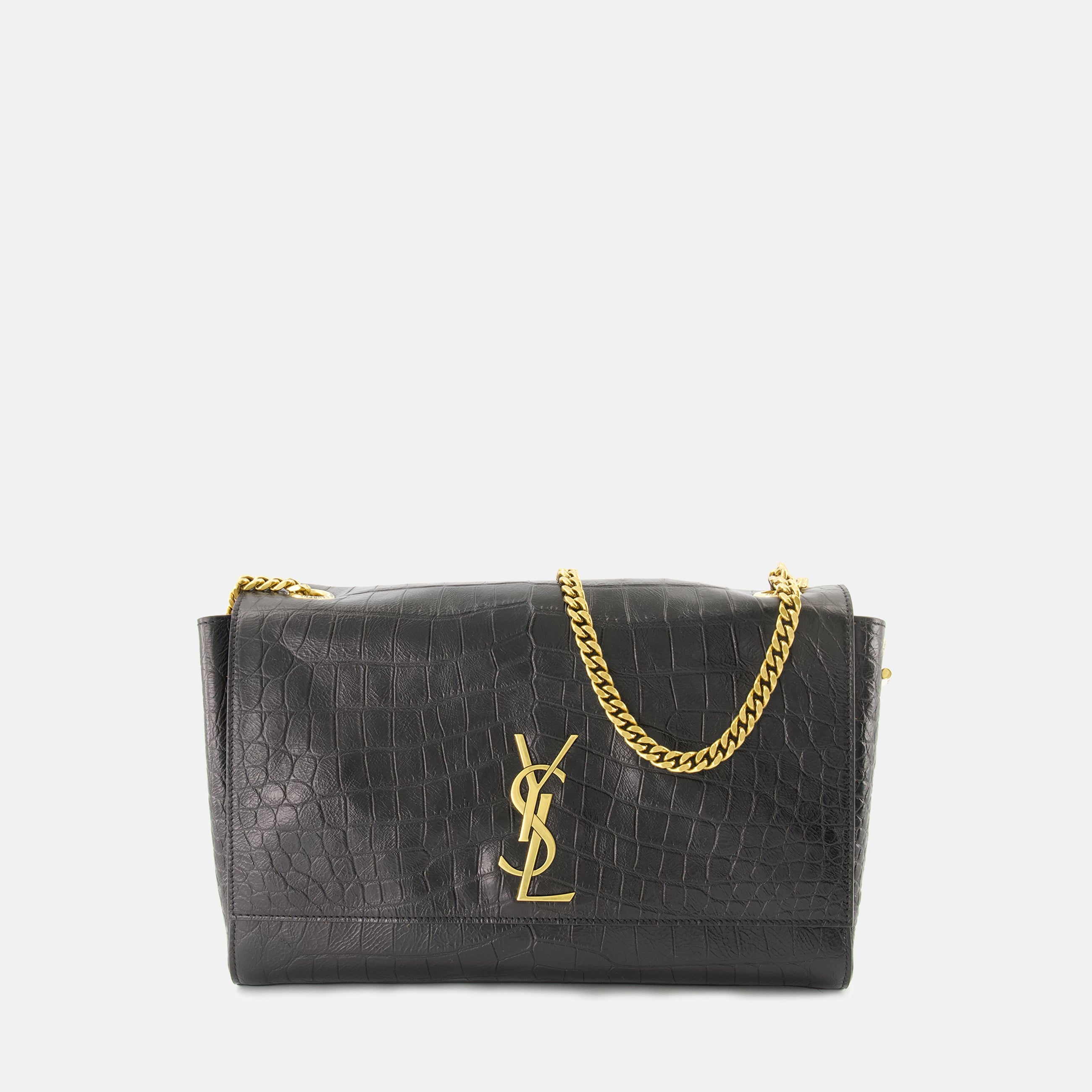 Umhängetaschen Kate Wende Tasche Saint Laurent Schwarz Femme