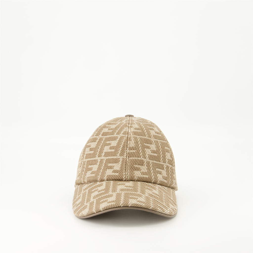 Chapéus, bonés e gorros Capa em Denim FF Fendi Bege Femme