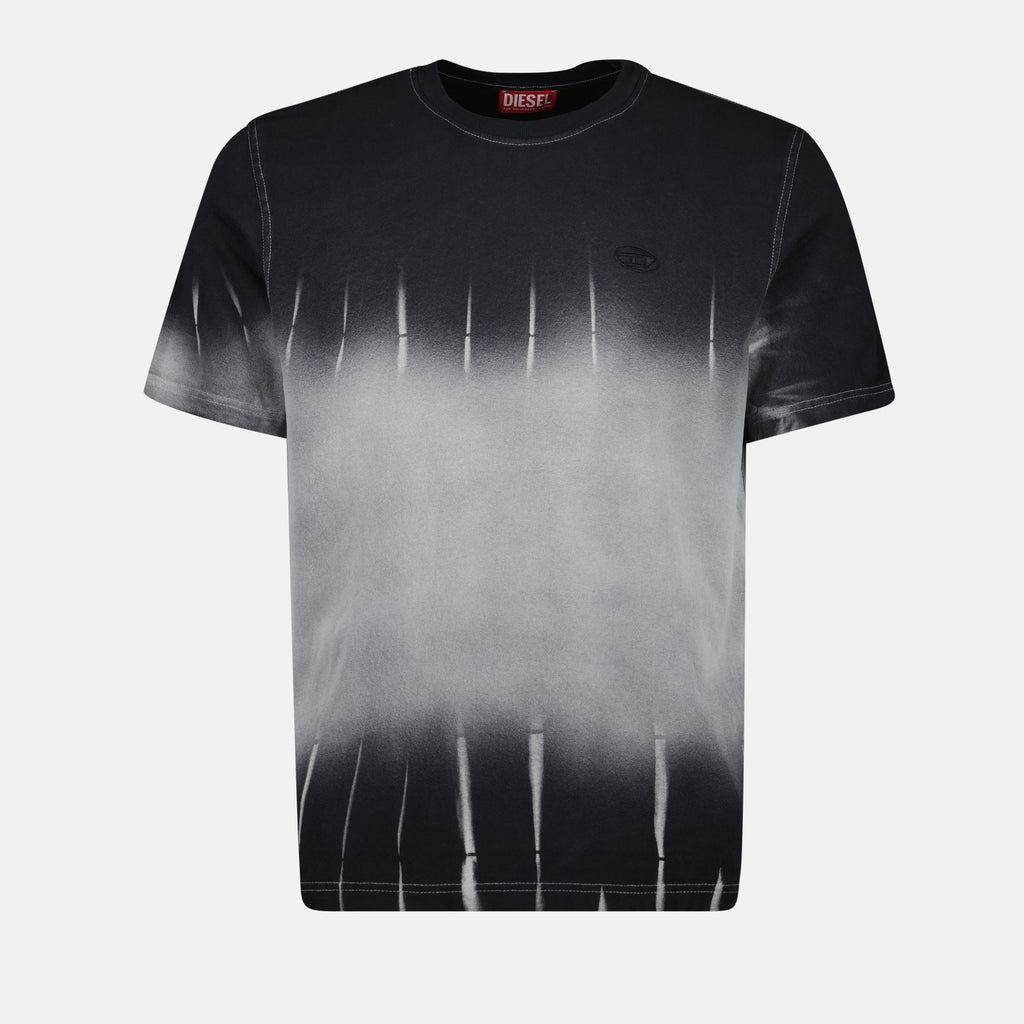 T-shirts T-shirt gris T-Adjust-R21 Diesel Noir Homme