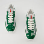 Baskets Baskets America's cup Prada Vert Homme