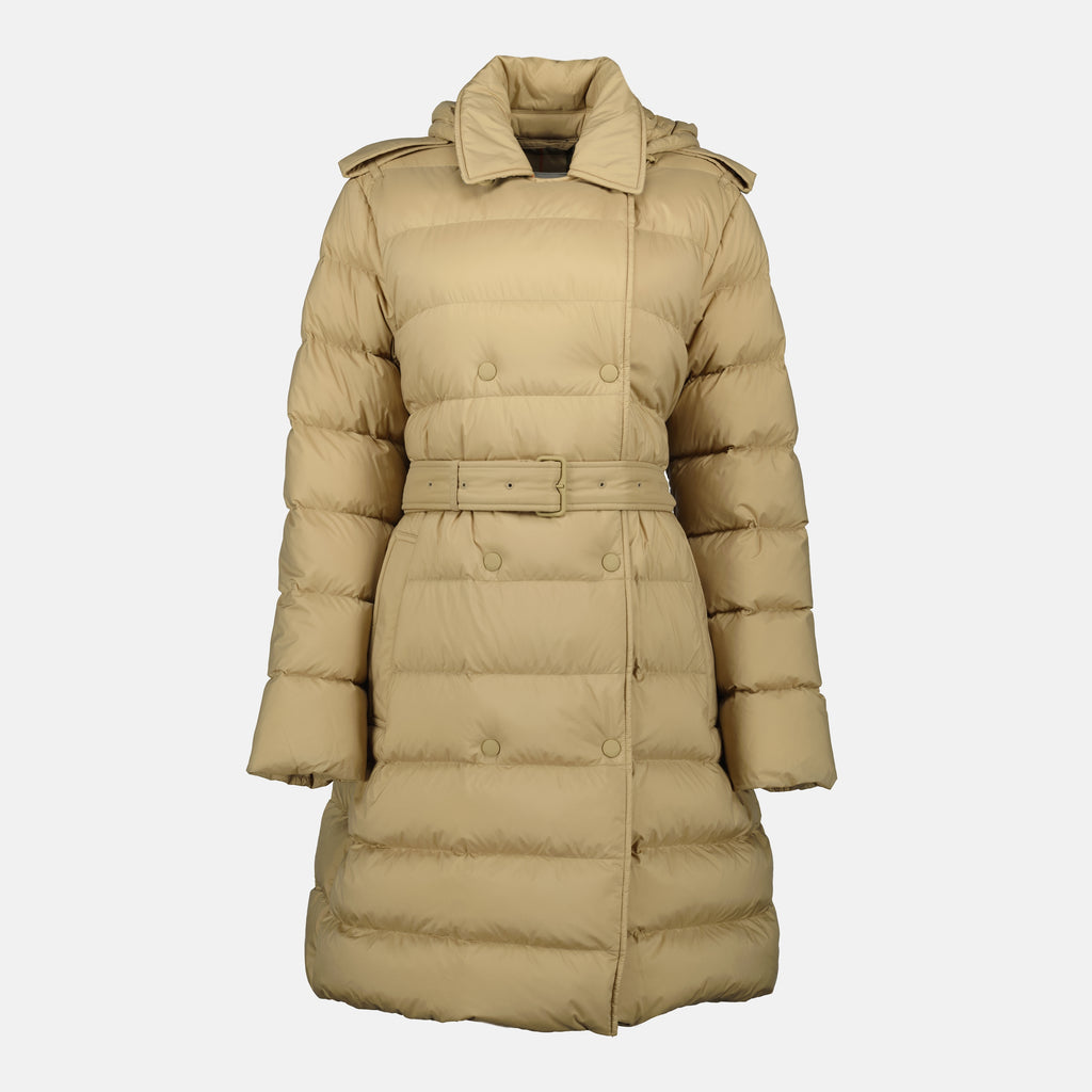 Bild der Burberry Damen langen Daunenjacke - Herbst-Winter 2025 - Vorderansicht