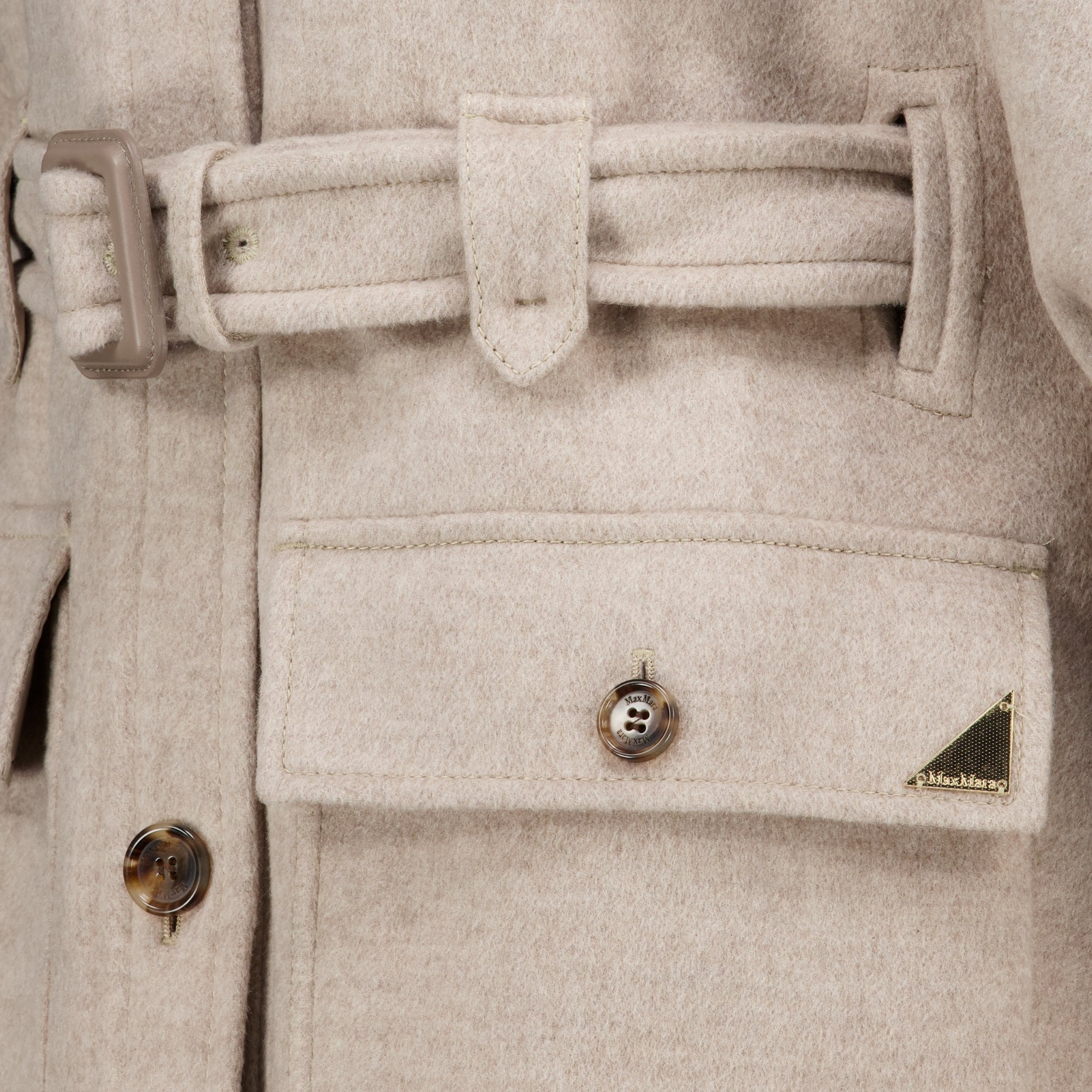 Vestes Veste en cachemire beige Max Mara Beige Femme