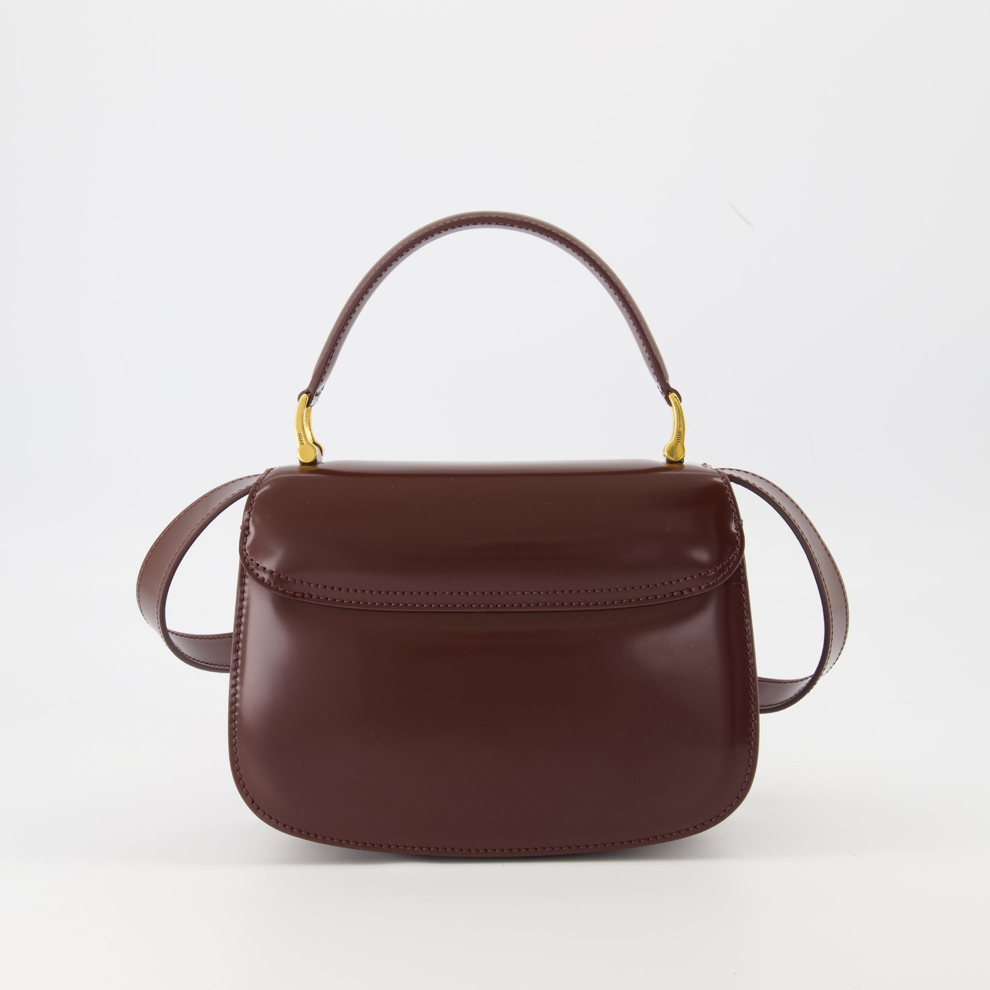 Handbags and Shoulder Bags Top Handle Paris Bag Ami PARIS Bordeaux Unisex