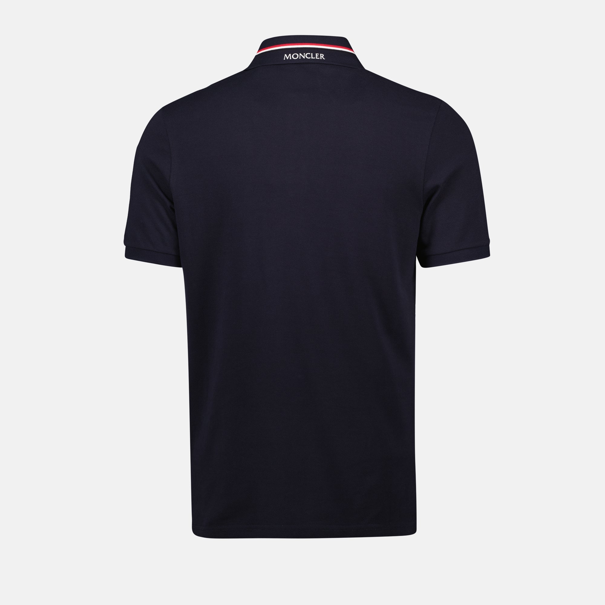 Polos Polo à logo Moncler azul oscuro Homme