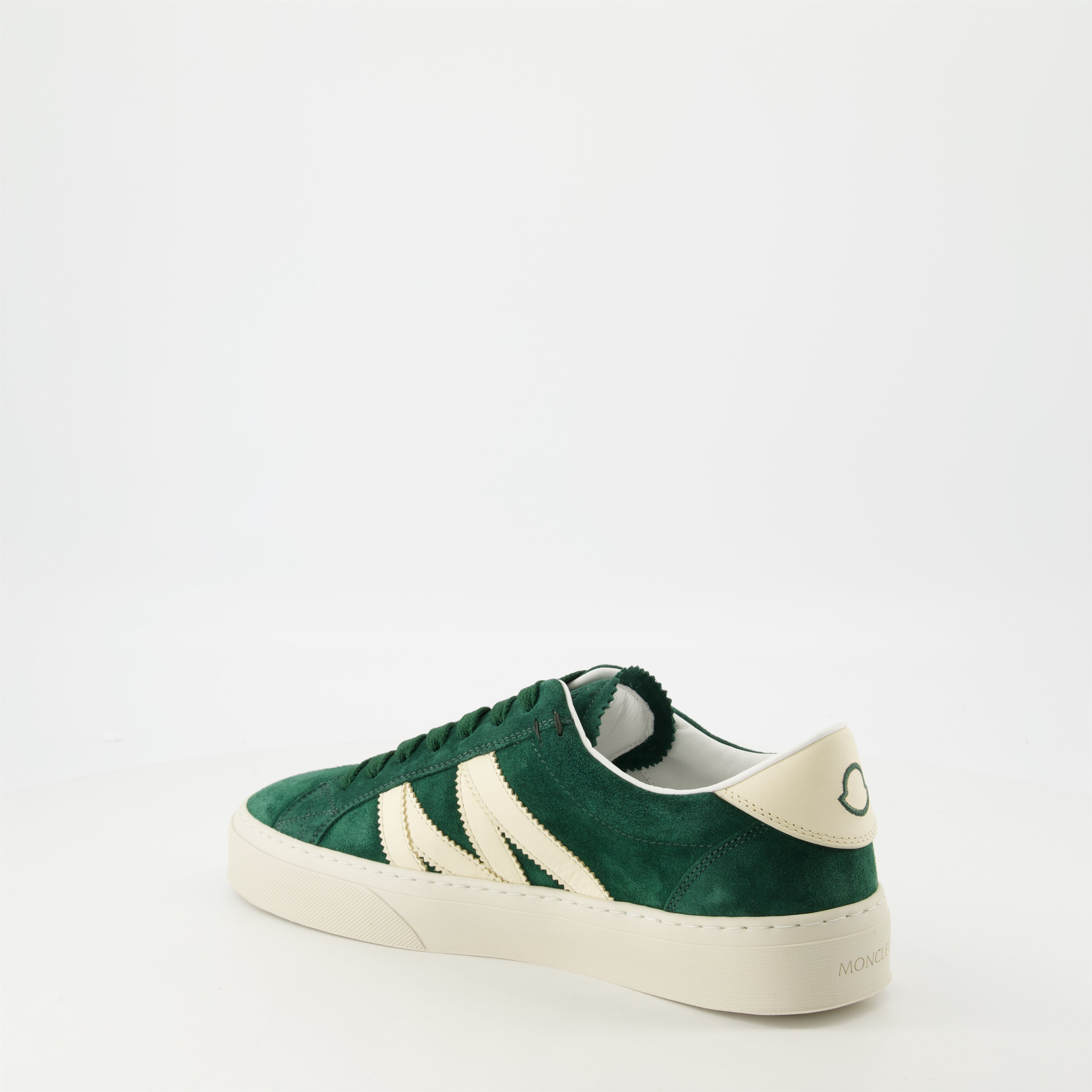 Baskets Baskets Monaco Moncler Vert Homme