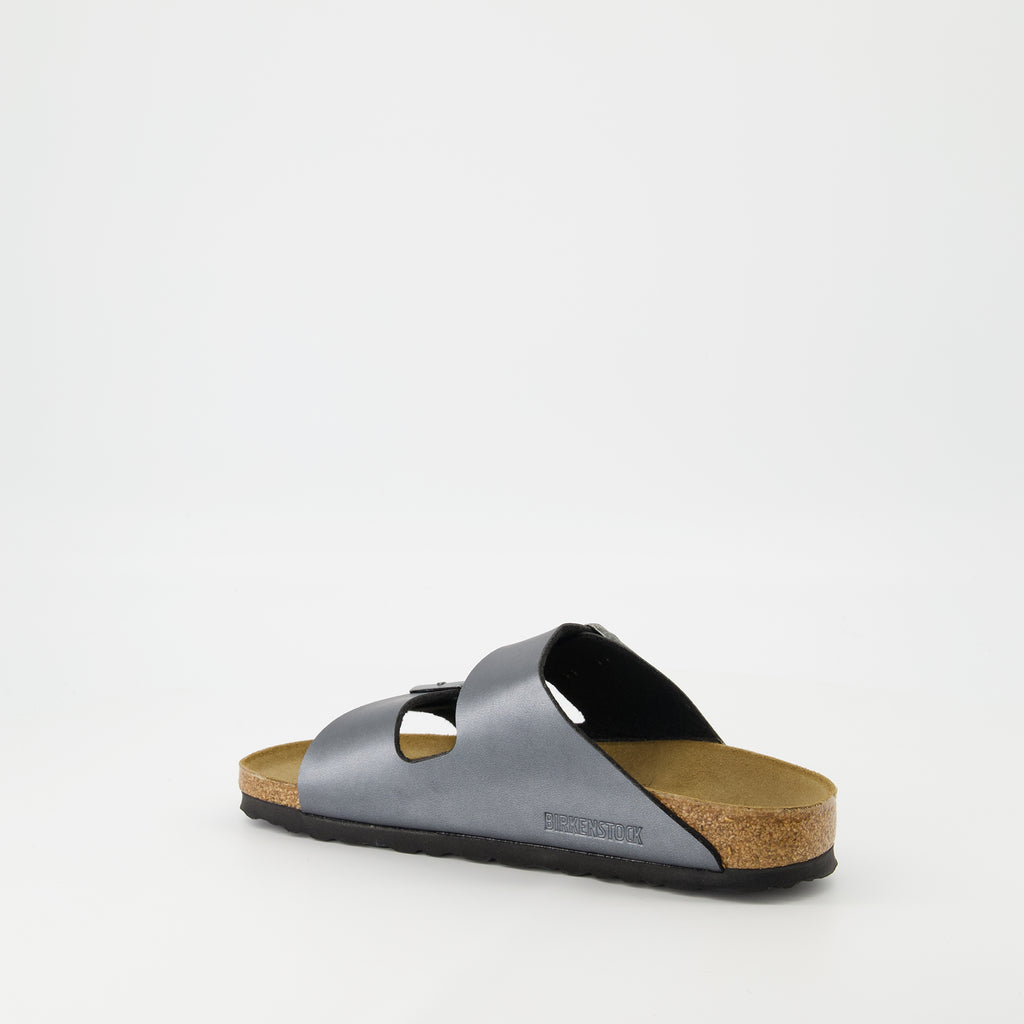 Chaussures ouvertes Sandales Arizona grises Birkenstock Gris Femme