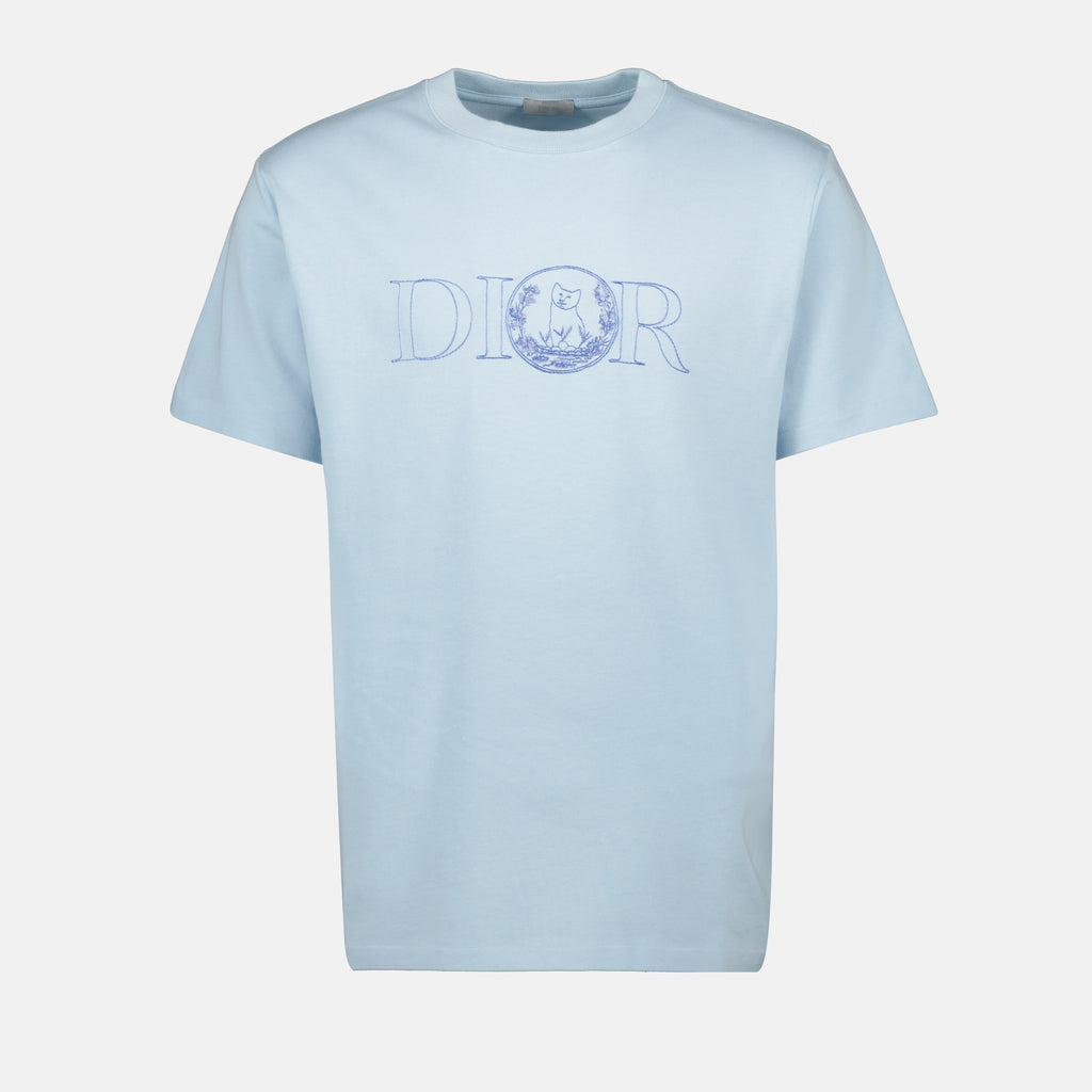 T-shirt T-shirt Dior e Hylton Nel Dior Blu Homme