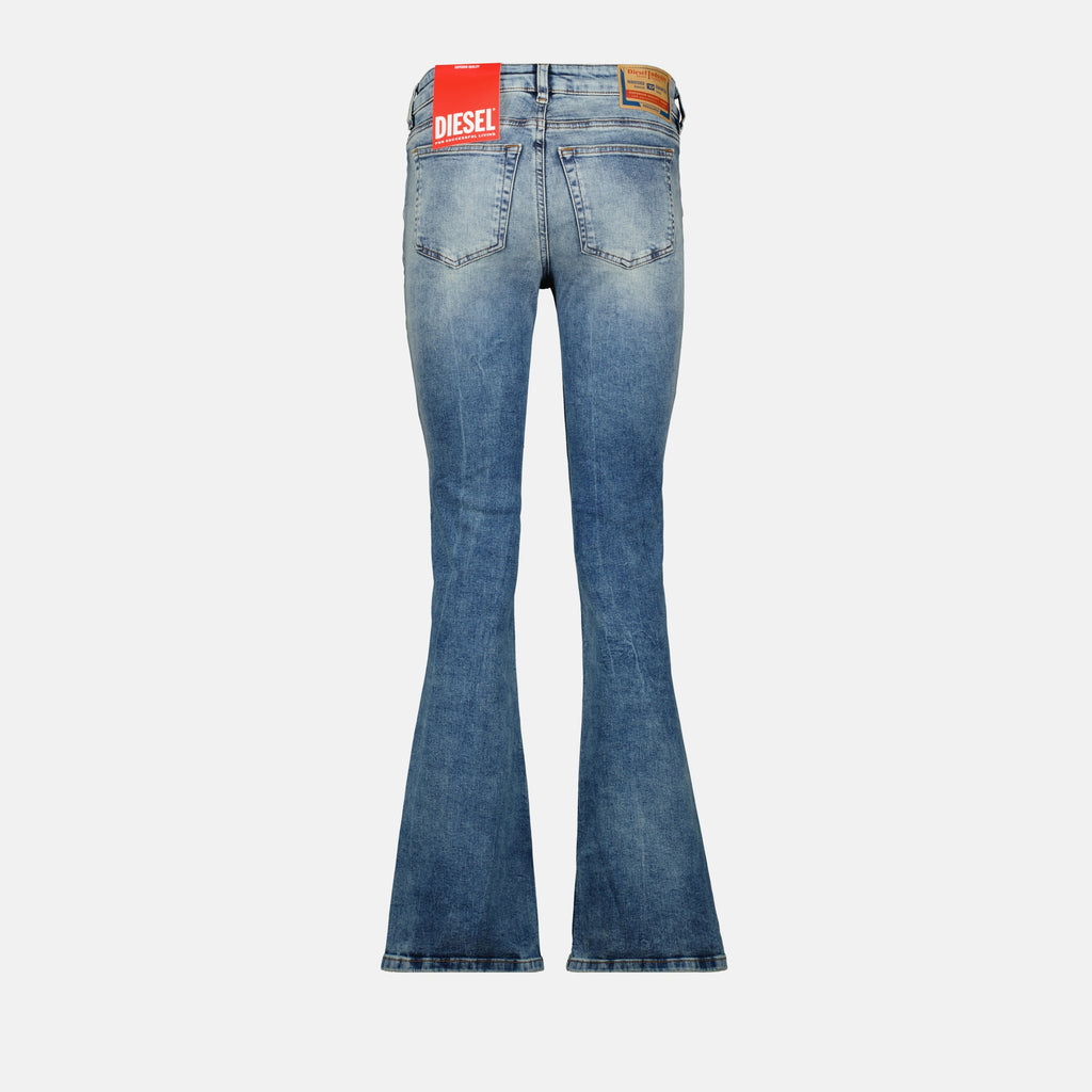 Pantalons Jean flare 1969 Diesel Bleu Femme