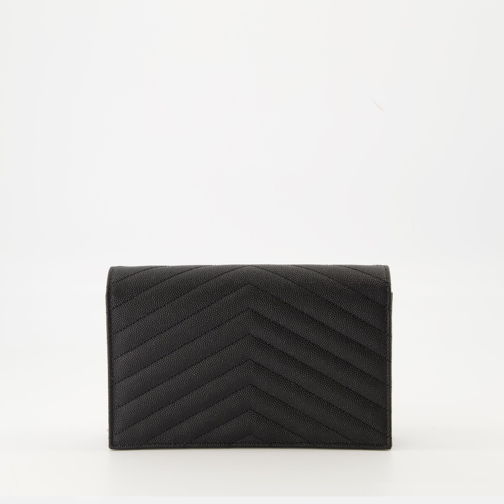 Petite maroquinerie チェーンエンベロープウォレット Saint Laurent Noir Femme