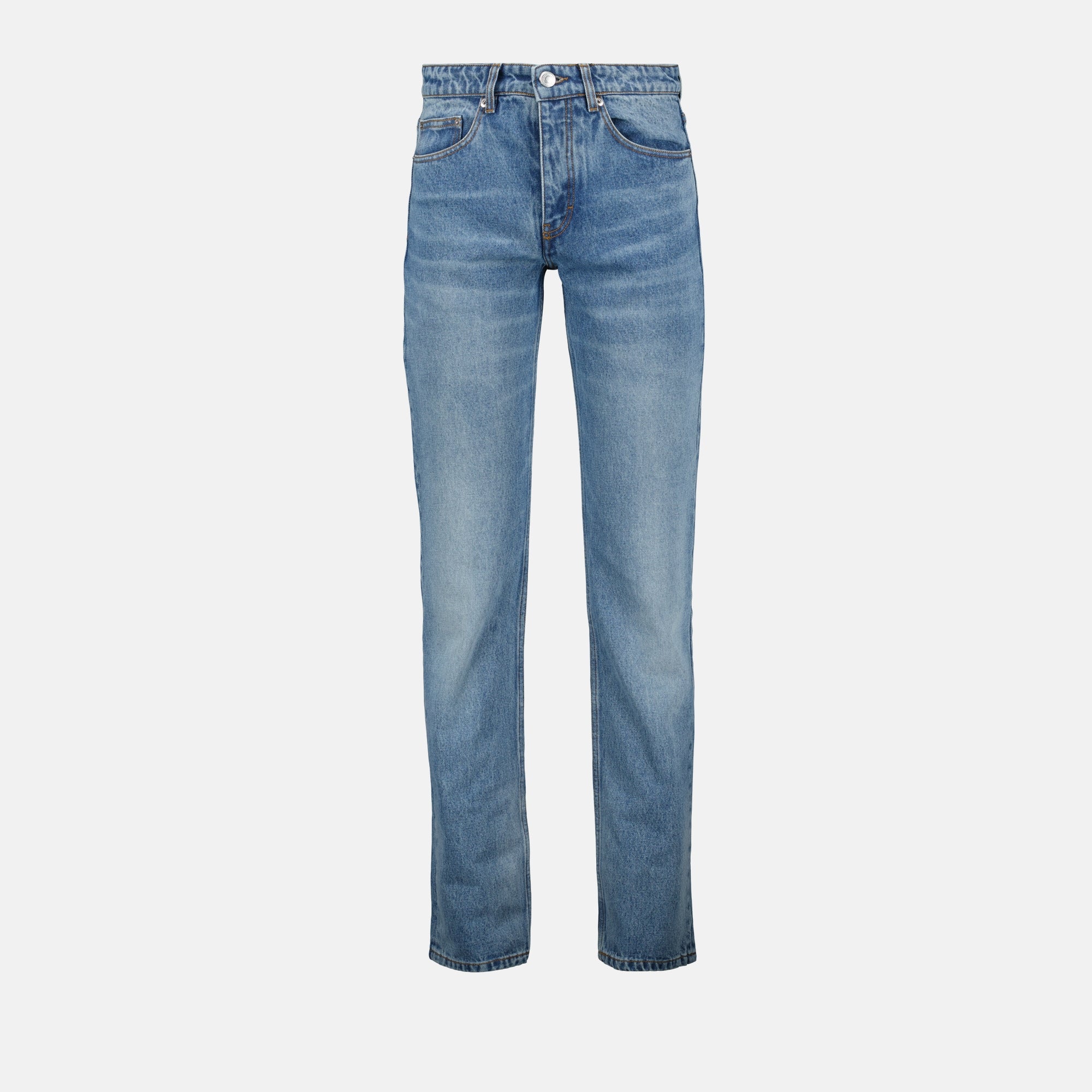 Pantalons Jeans droit Ami PARIS Bleu Homme