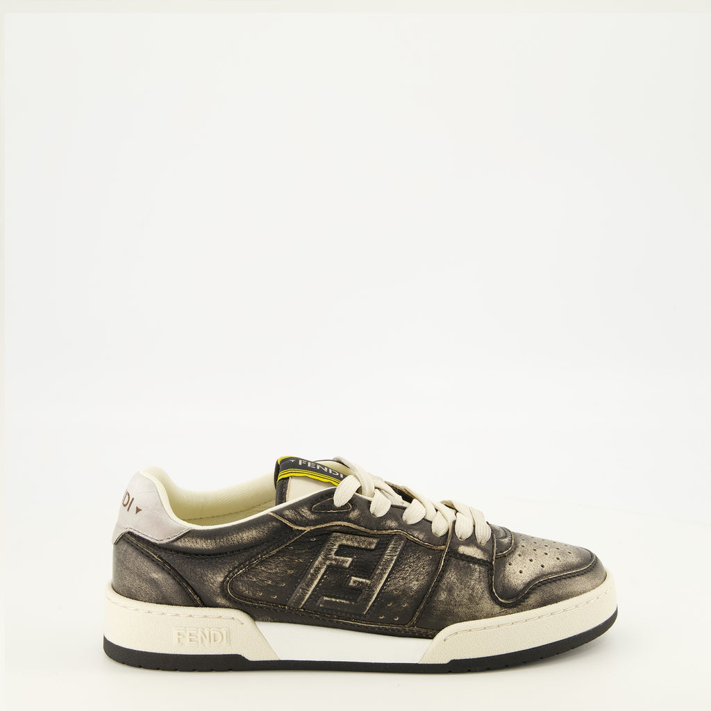 Baskets Baskets Fendi Match Fendi Gris Femme