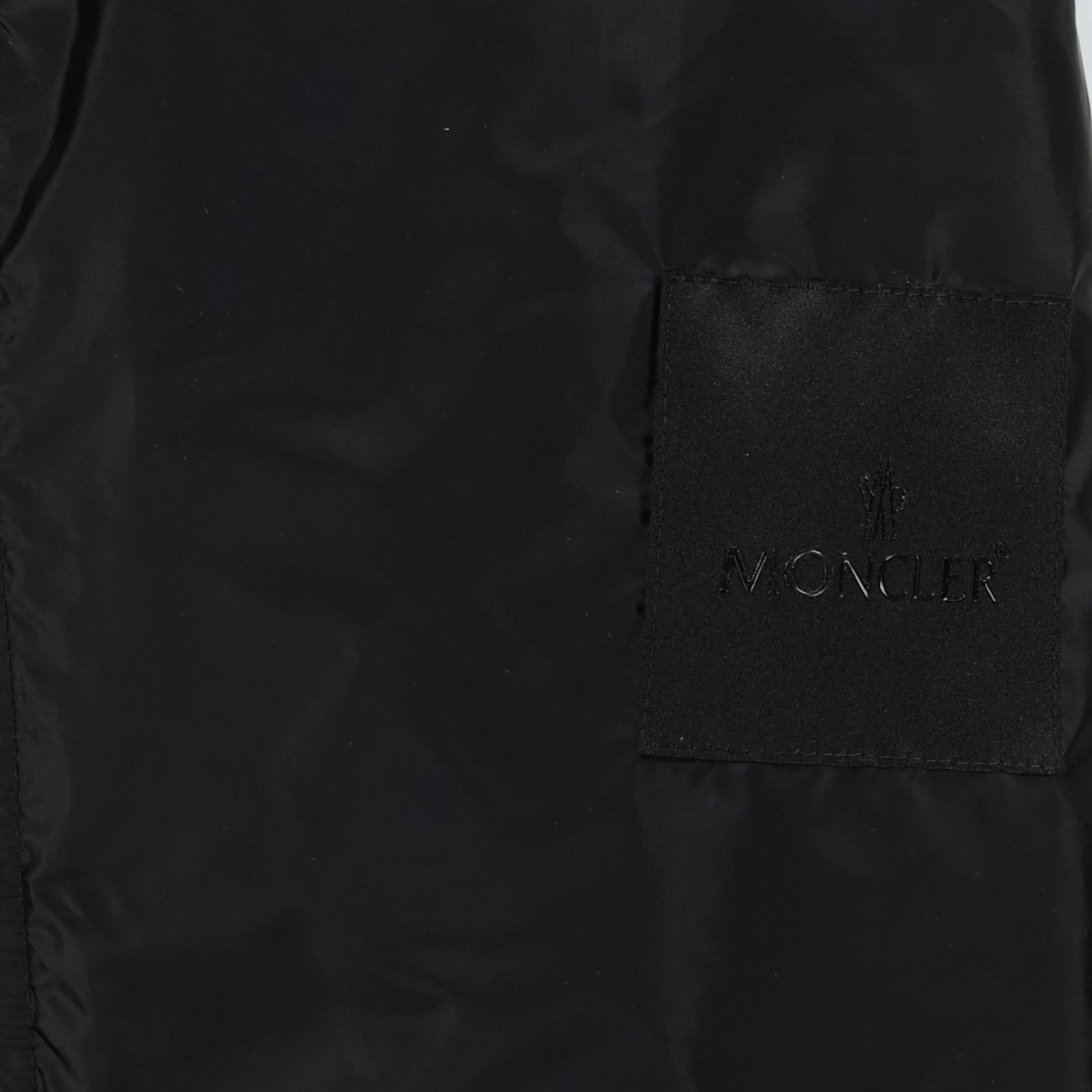 ジャケット モレタン スリーブレス ジャケット Moncler 黒 Homme