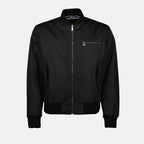 Chaquetas Chaqueta bomber reversible Versace Negro Homme