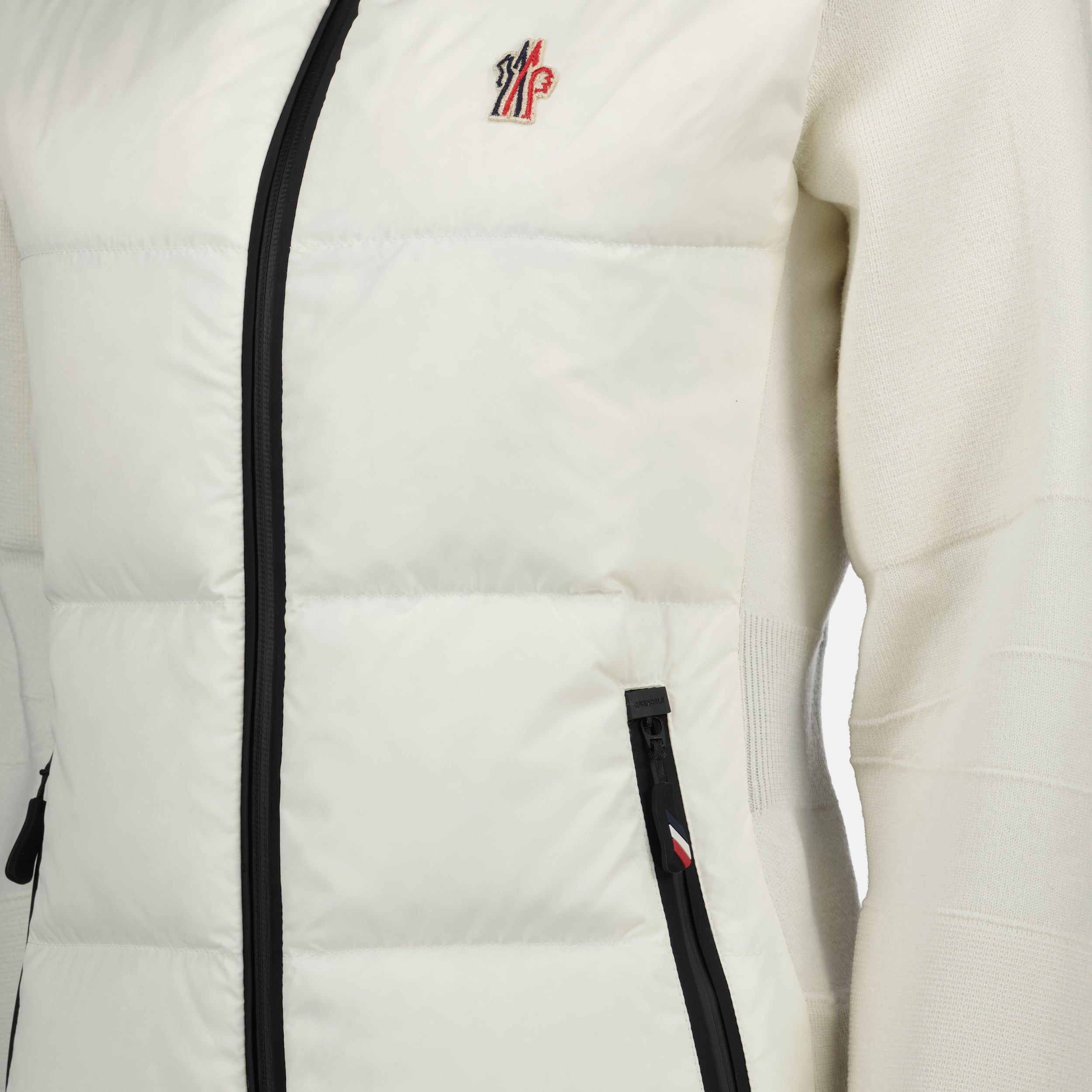 Vestes Cardigan matelassé Moncler Grenoble Blanc Femme