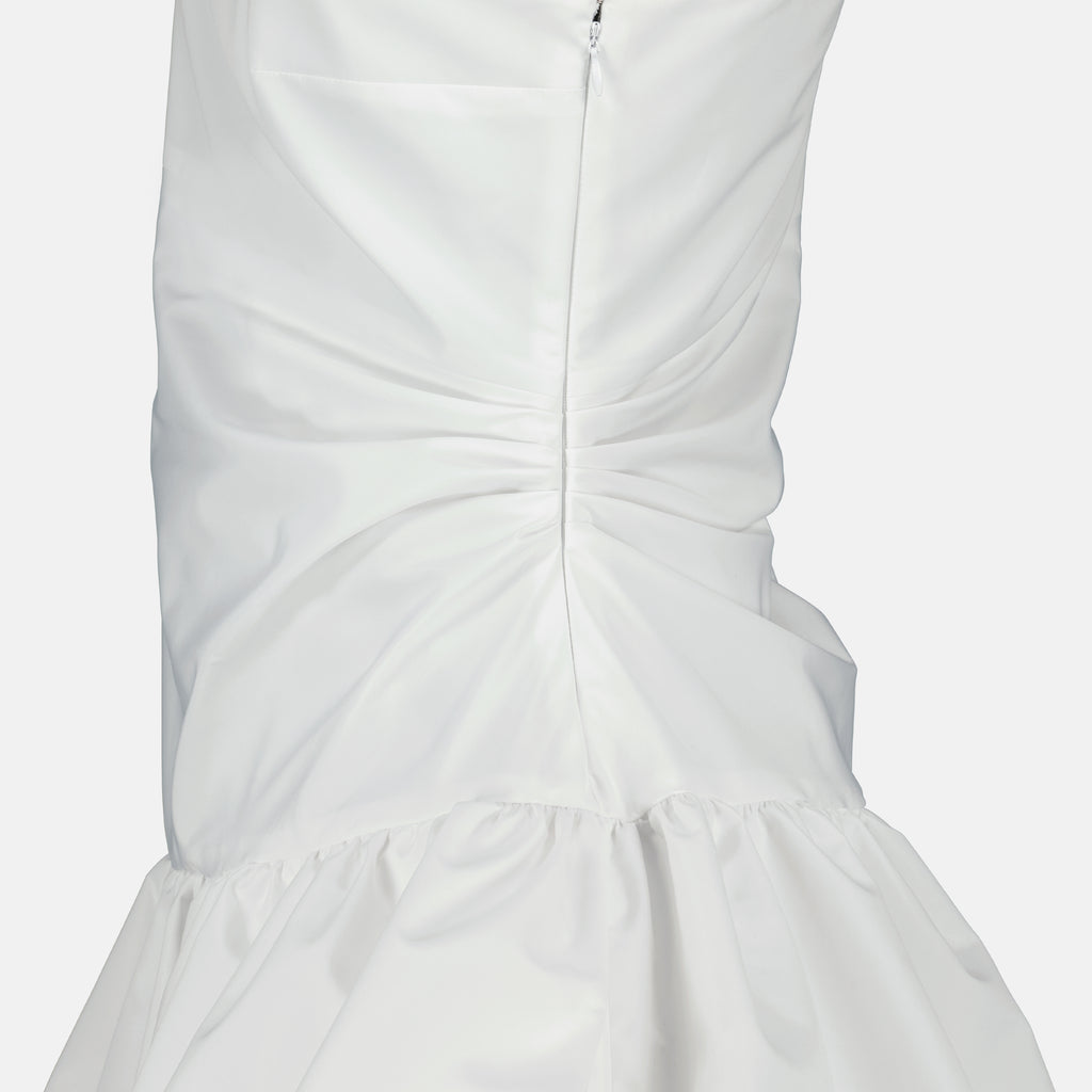 Image of the Patou brand white mini bloomer dress for women - Spring-Summer 2026 - Detailed view_1