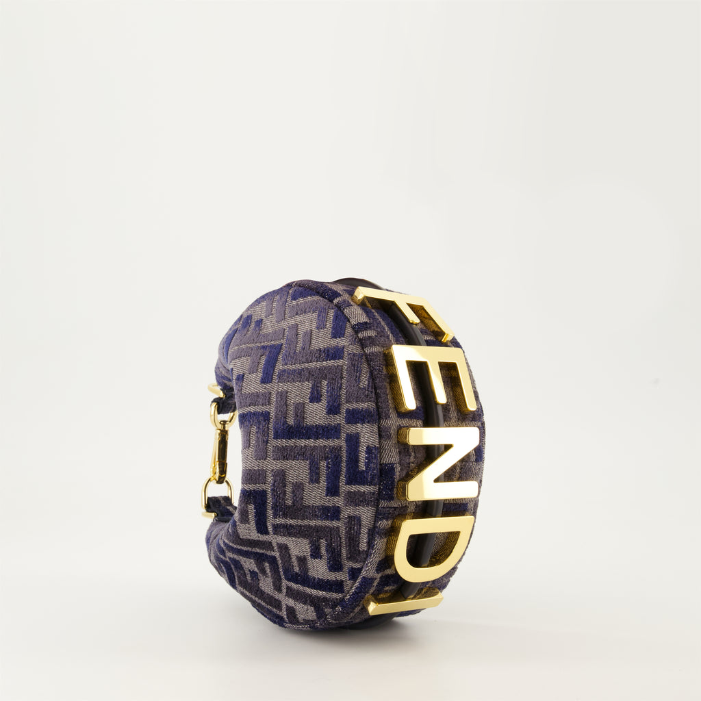 ハンドバッグ・ショルダーバッグ Sac Fendigraphy Fendi 青 Femme