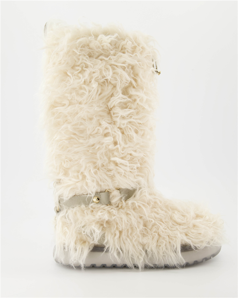 Bottes H209B 4H00020 M1943 034 natural Moncler Beige Femme