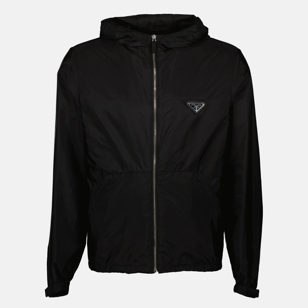 Vestes Veste en Re-nylon Prada Noir Homme