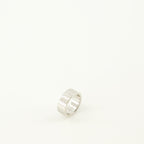 Image of the Numeric Silver Ring from the brand Mm6 for Women - Spring-Summer 2026 - Detailed View_2