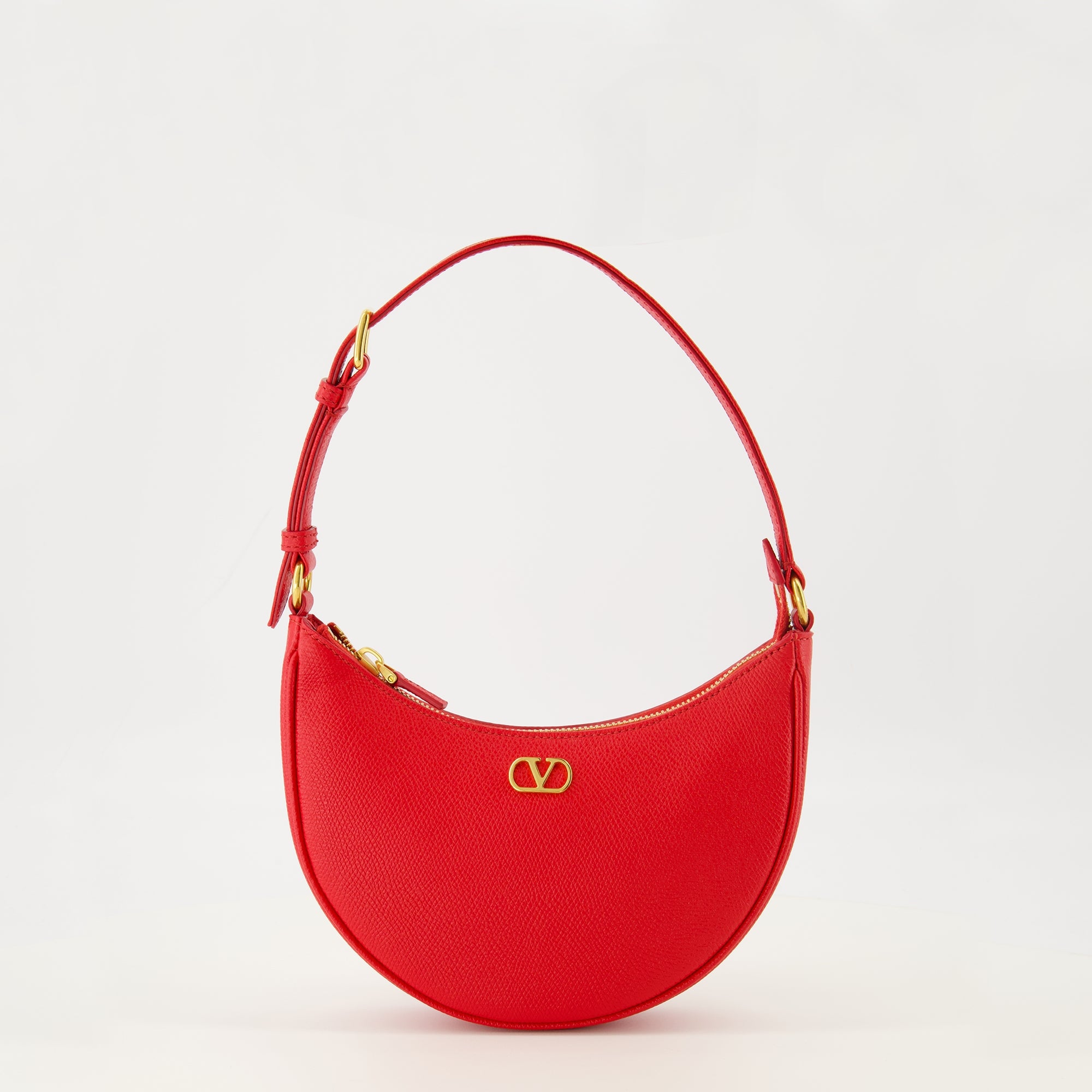 Image de l'article Mini sac Hobo rouge de la marque Valentino Garavani pour Femme - Saison Printemps-Été 2026 - Vue de Face