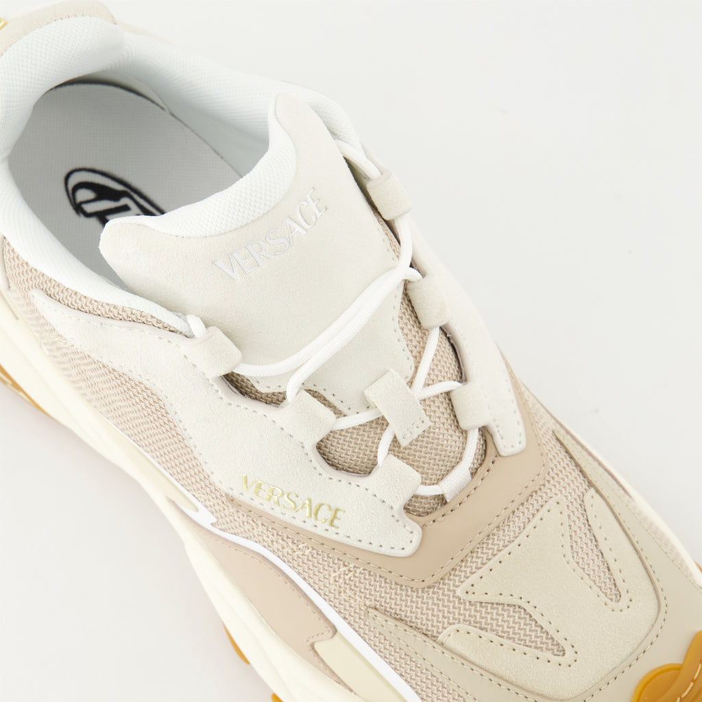Baskets Baskets Mercury M_VS_04 Versace Beige Homme