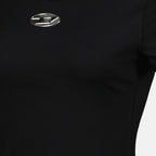 T-Shirts T-shirt noir D-Uncuntie Diesel Schwarz Femme