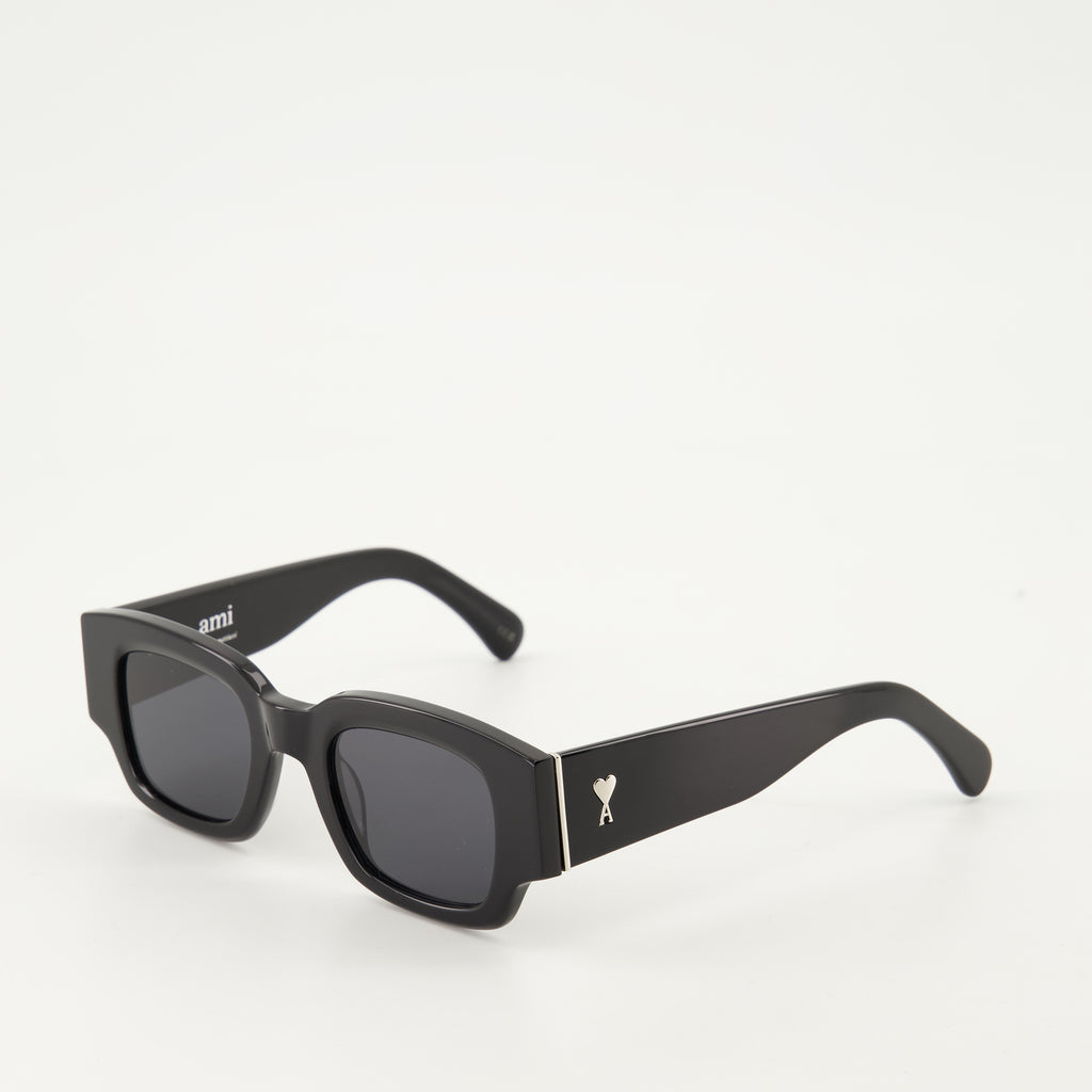 Lunettes Lunettes de soleil AMI de Coeur Ami PARIS Noir Unisexe