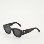Lunettes Lunettes de soleil AMI de Coeur Ami PARIS Noir Unisexe