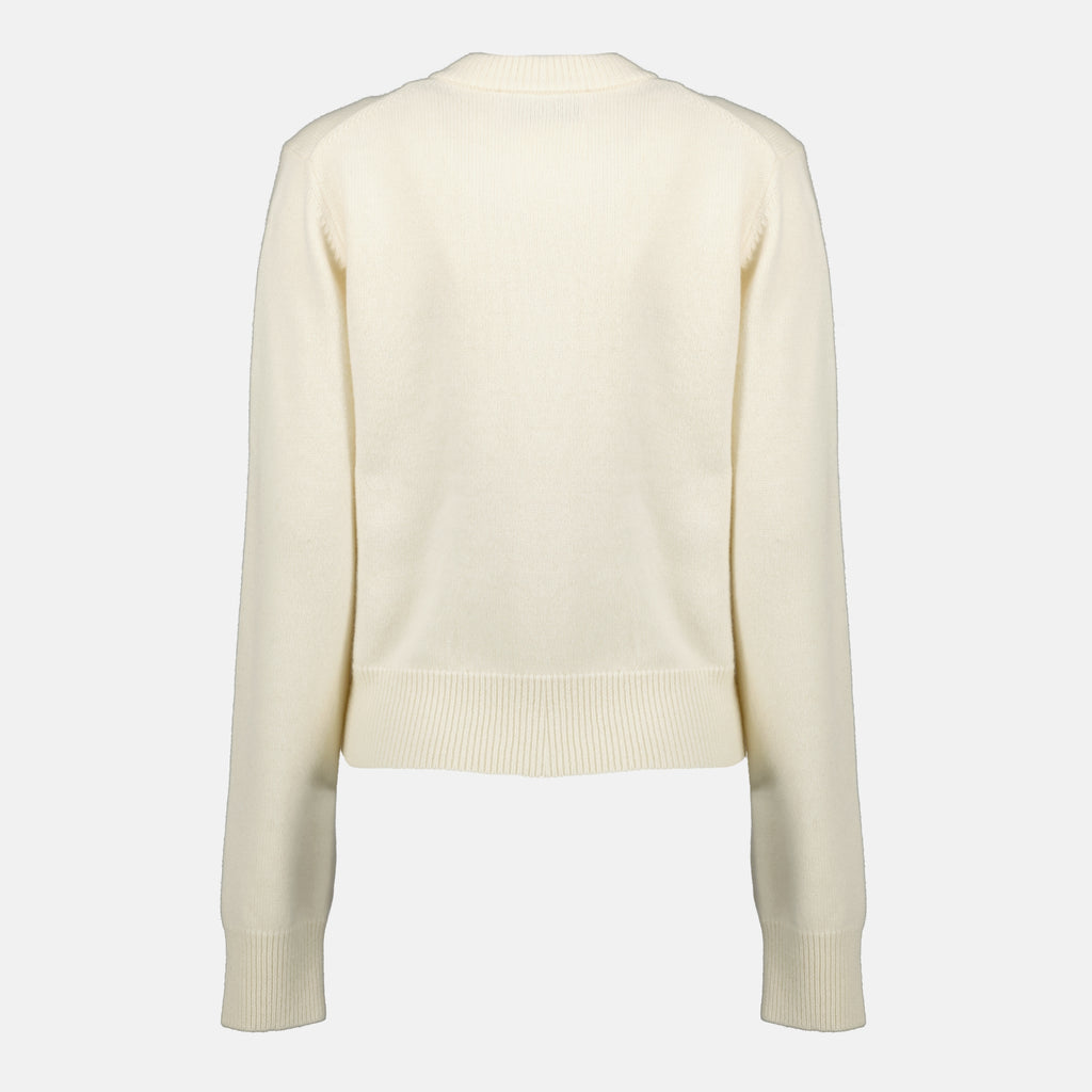 Image de l'article Cardigan AMI de coeur de la marque Ami PARIS pour Femme - Saison Automne-Hiver 2025 - Vue détaillée_2