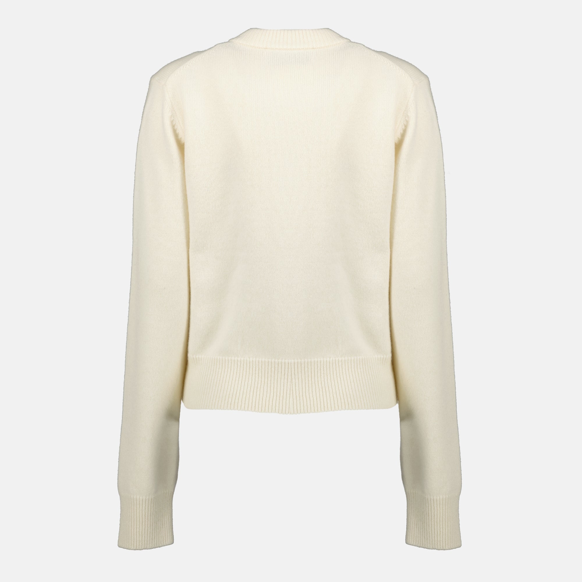 Image de l'article Cardigan AMI de coeur de la marque Ami PARIS pour Femme - Saison Automne-Hiver 2025 - Vue détaillée_2